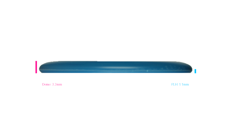 Discraft Paul McBeth Putter Line Hard Luna Putter Profile View