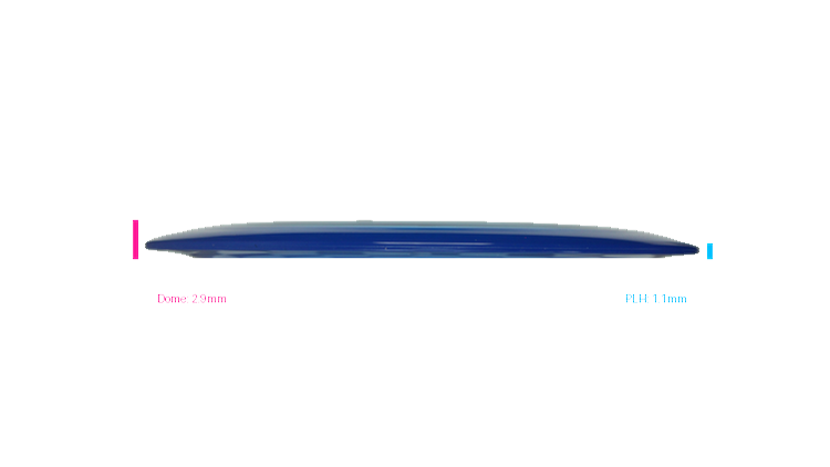 Discraft Paul McBeth Z Lite Hades Distance Driver Profile View