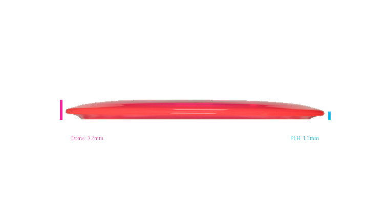 Discraft Paige Pierce Z Lite Passion Fairway Driver Profile View
