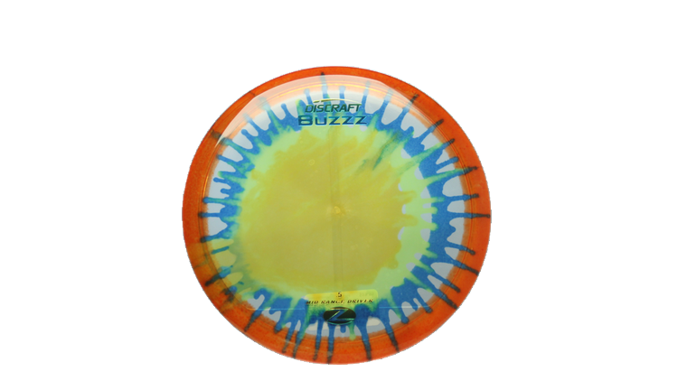 Discraft Z Fly Dye Buzzz Midrange Front View