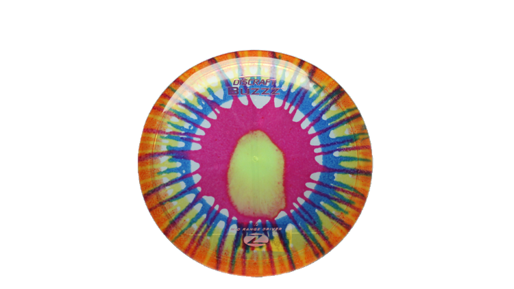 Discraft Z Fly Dye Buzzz Midrange Front View