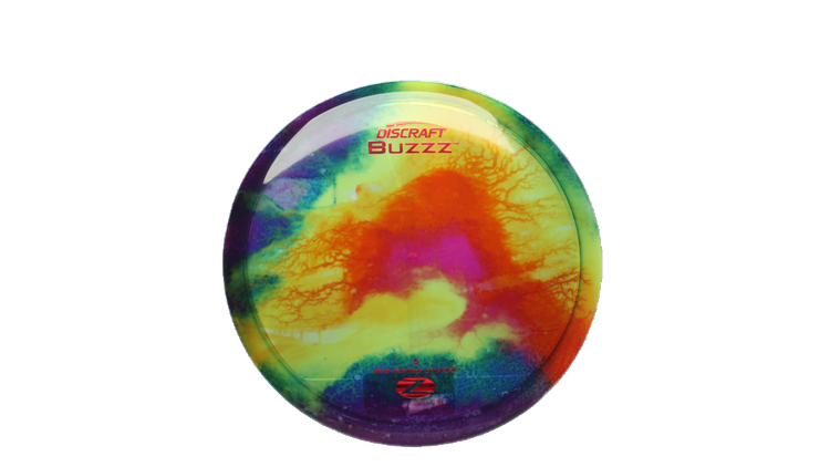 Discraft Z Fly Dye Buzzz Midrange Front View