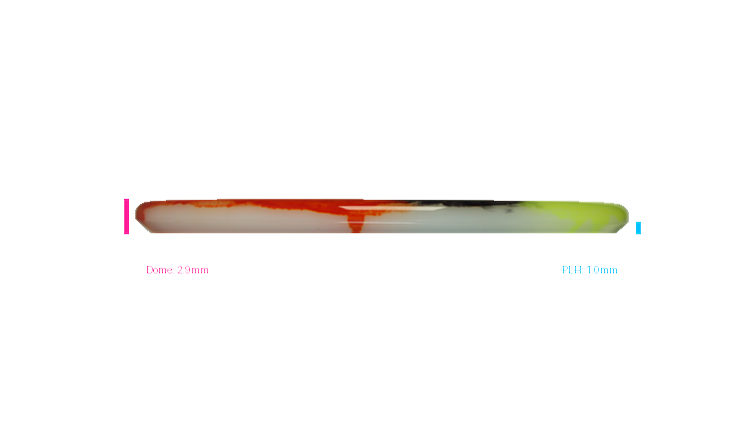 Discraft Z Fly Dye Zone Putter Profile View