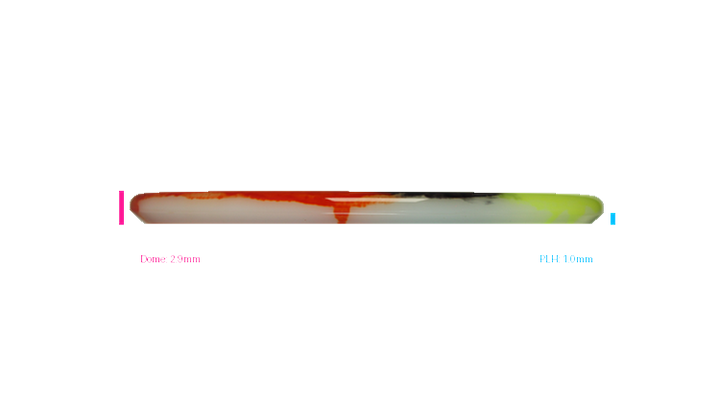 Discraft Z Fly Dye Zone Putter Profile View