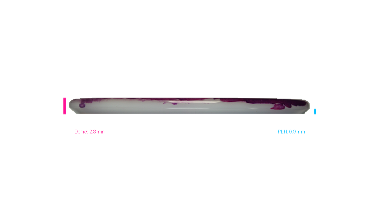 Discraft Z Fly Dye Zone Putter Profile View