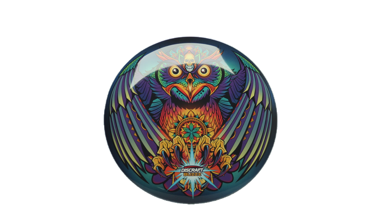 Discraft Brian Allen Owl SuperColor Buzzz Midrange Front View