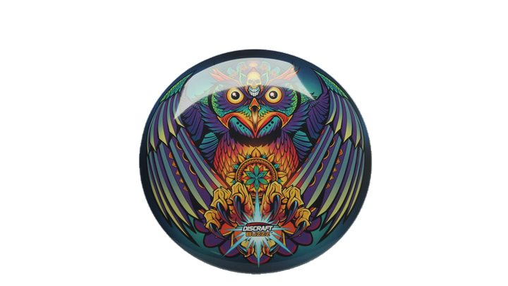 Discraft Brian Allen Owl SuperColor Buzzz Midrange Front View