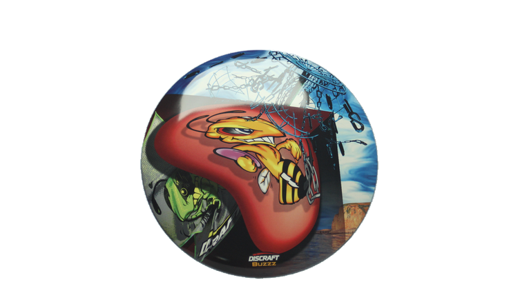 Discraft Bali SuperColor Buzzz Midrange Front View