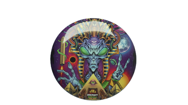Discraft Brian Allen Ancient Alien SuperColor Buzzz Midrange Front View