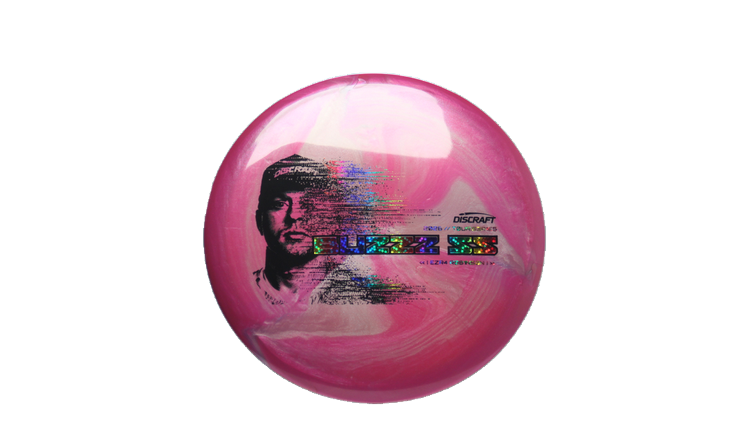 Discraft 2026 Ezra Robinson Tour Series TItanium Buzzz SS Midrange Front View