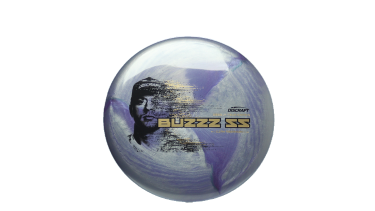 Discraft 2026 Ezra Robinson Tour Series TItanium Buzzz SS Midrange Front View