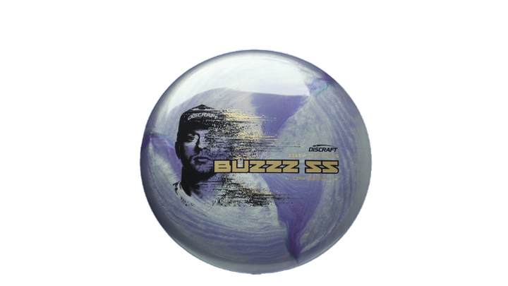 Discraft 2026 Ezra Robinson Tour Series TItanium Buzzz SS Midrange Front View