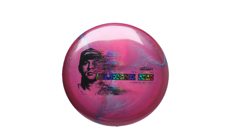 Discraft 2026 Ezra Robinson Tour Series TItanium Buzzz SS Midrange Front View