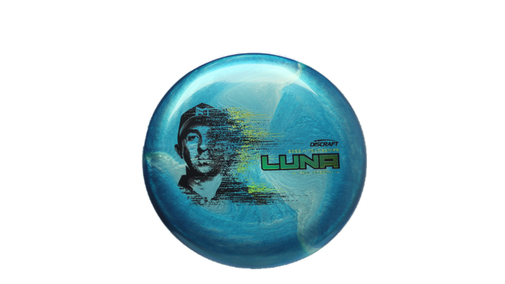 Discraft 2026 Paul McBeth Tour Series TItanium Luna Putter Front View