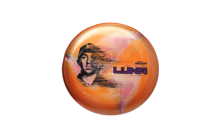 Discraft 2026 Paul McBeth Tour Series TItanium Luna Putter Front View