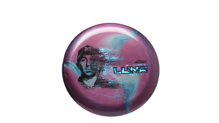 Discraft 2026 Paul McBeth Tour Series TItanium Luna Putter Front View