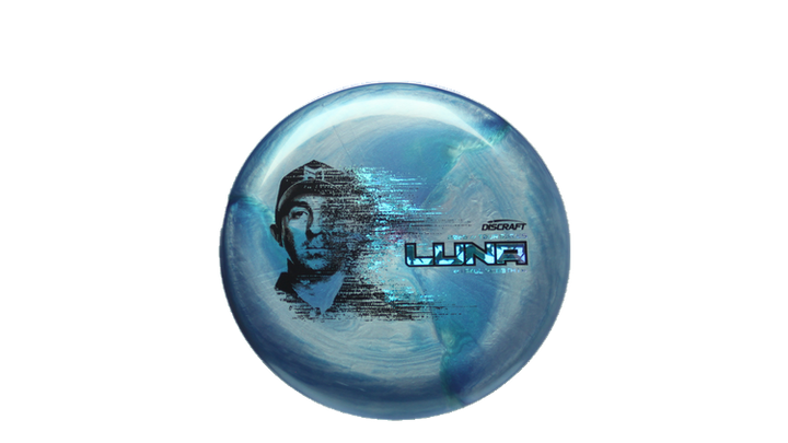 Discraft 2026 Paul McBeth Tour Series TItanium Luna Putter Front View