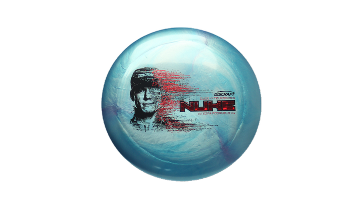 Discraft 2026 Ezra Aderhold Tour Series TItanium Nuke Distance Driver Front View