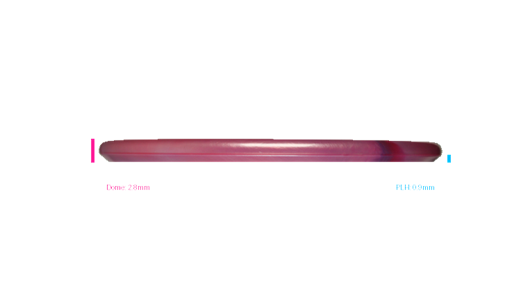 Discraft 2026 Adam Hammes Tour Series TItanium Zone Putter Profile View