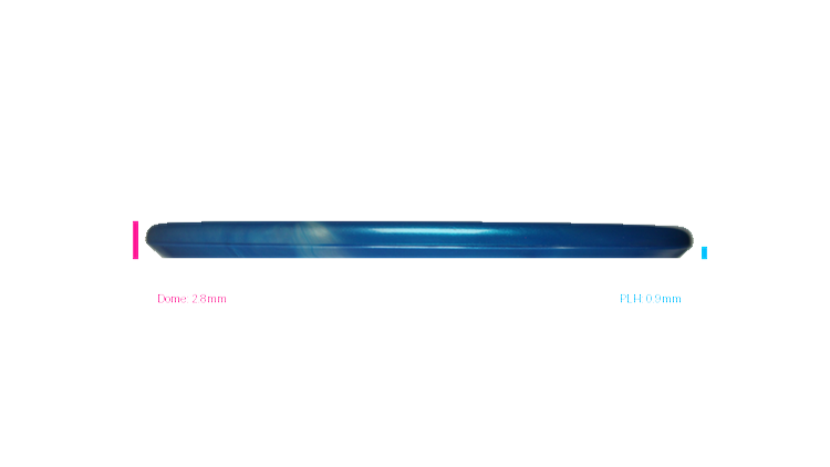 Discraft 2026 Adam Hammes Tour Series TItanium Zone Putter Profile View