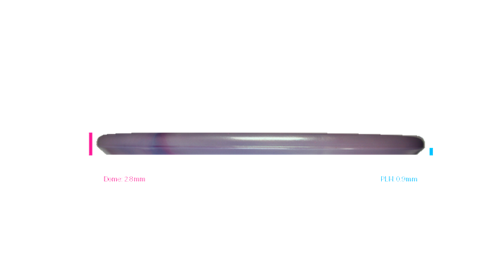 Discraft 2026 Adam Hammes Tour Series TItanium Zone Putter Profile View