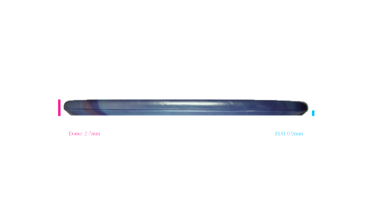 Discraft 2026 Adam Hammes Tour Series TItanium Zone Putter Profile View