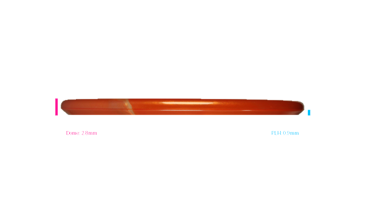 Discraft 2026 Adam Hammes Tour Series TItanium Zone Putter Profile View