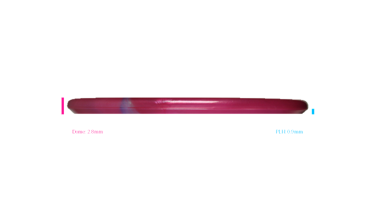 Discraft 2026 Adam Hammes Tour Series TItanium Zone Putter Profile View