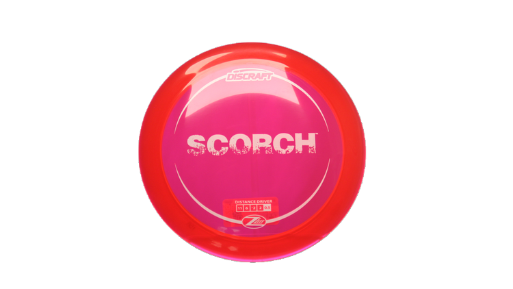 Discraft Z Lite Scorch Distance Driver Front View
