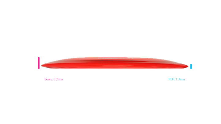 Discraft Z Lite Scorch Distance Driver Profile View