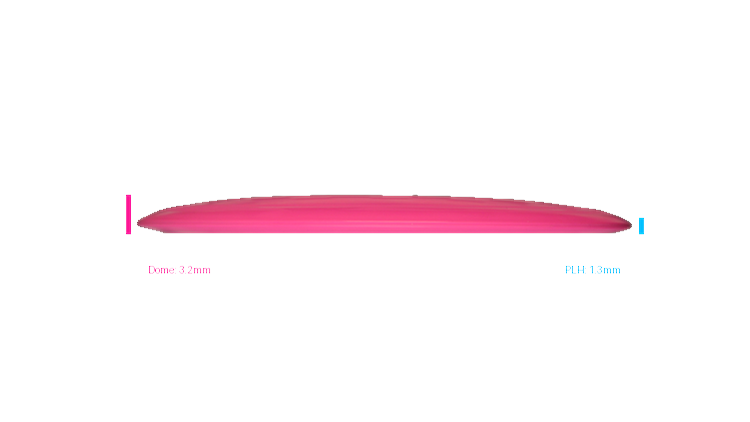 Discraft X Line Heat Fairway Driver Profile View
