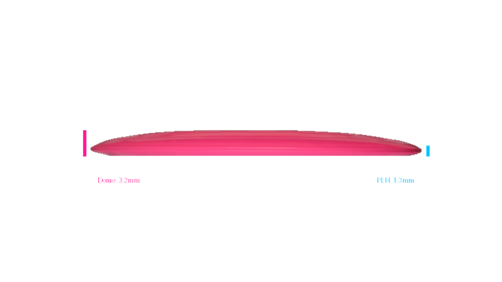 Discraft X Line Heat Fairway Driver Profile View