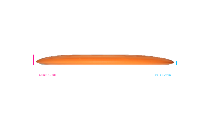 Discraft X Line Heat Fairway Driver Profile View