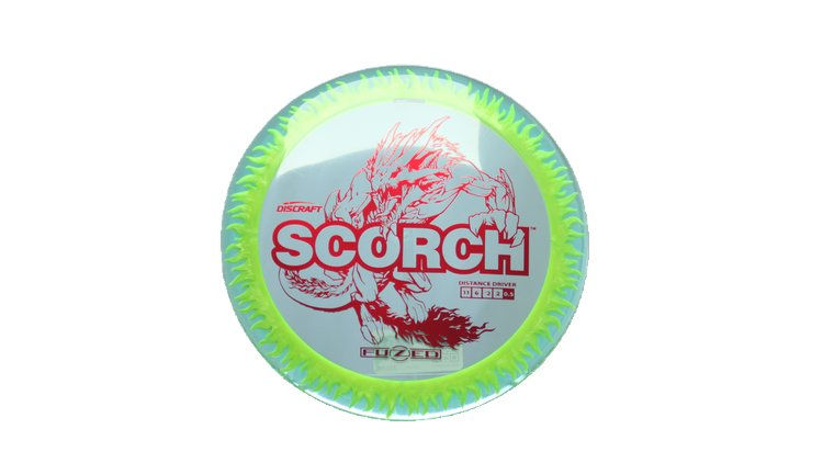 Discraft Fuzed Z Scorch Distance Driver Front View
