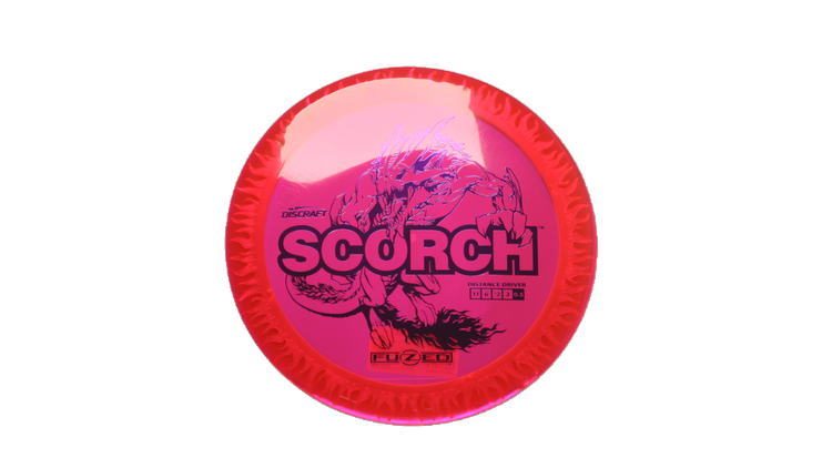 Discraft Fuzed Z Scorch Distance Driver Front View