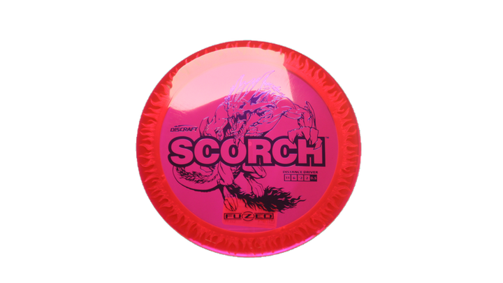 Discraft Fuzed Z Scorch Distance Driver Front View