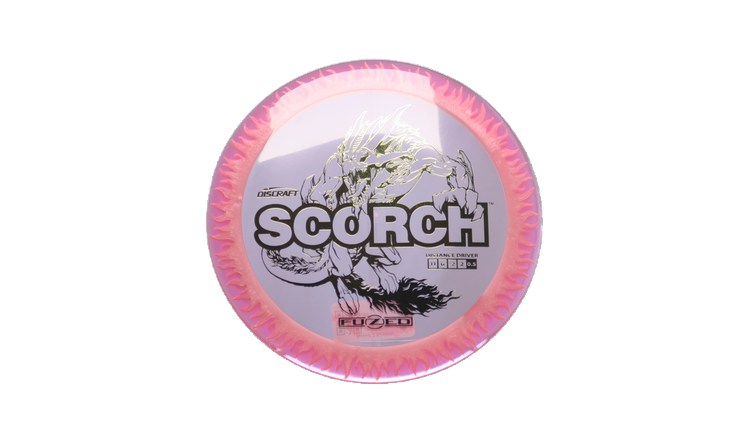 Discraft Fuzed Z Scorch Distance Driver Front View