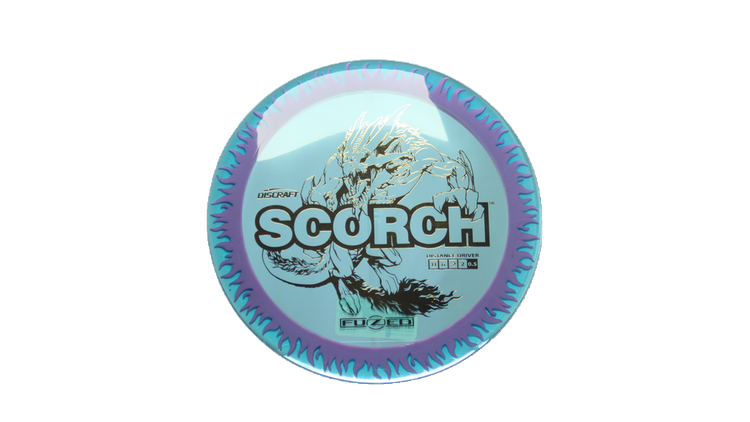 Discraft Fuzed Z Scorch Distance Driver Front View