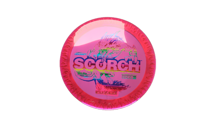 Discraft Fuzed Z Scorch Distance Driver Front View