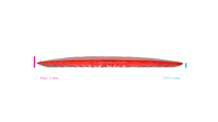 Discraft Fuzed Z Scorch Distance Driver Profile View