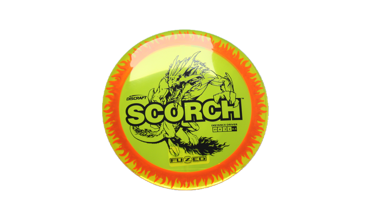 Discraft Fuzed Z Scorch Distance Driver Front View