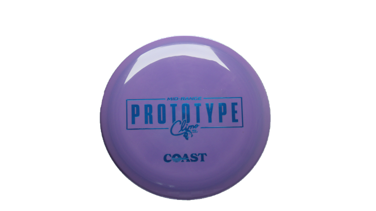 Climo Disc Golf Prototype Signature Line Coast Midrange Front View