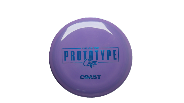 Climo Disc Golf Prototype Signature Line Coast Midrange Front View