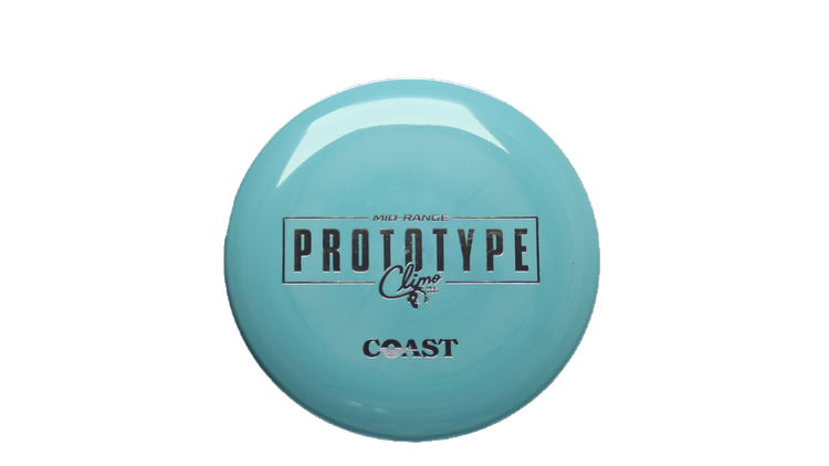 Climo Disc Golf Prototype Signature Line Coast Midrange Front View