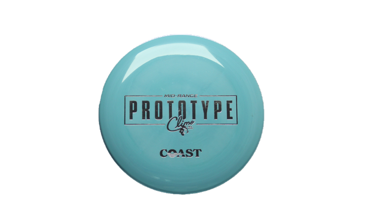 Climo Disc Golf Prototype Signature Line Coast Midrange Front View