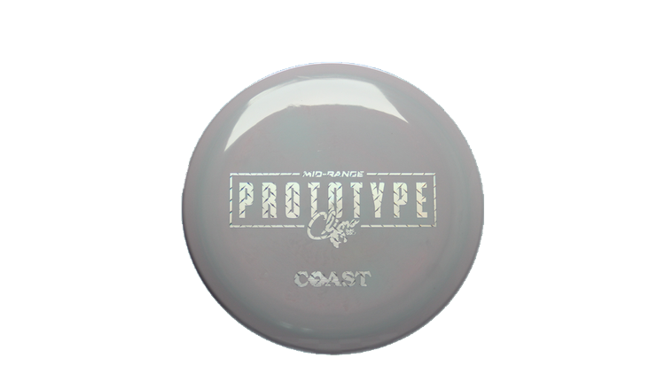 Climo Disc Golf Prototype Signature Line Coast Midrange Front View