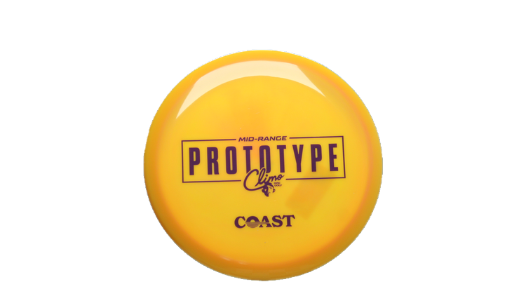 Climo Disc Golf Prototype Signature Line Coast Midrange Front View