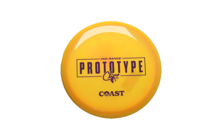 Climo Disc Golf Prototype Signature Line Coast Midrange Front View