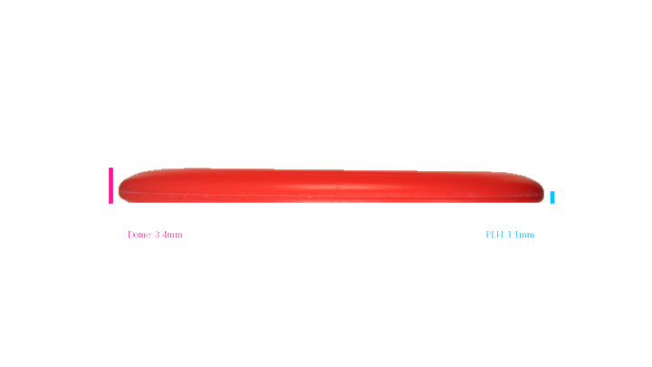 Climo Disc Golf First Run Trophy Line Cliff Putter Profile View