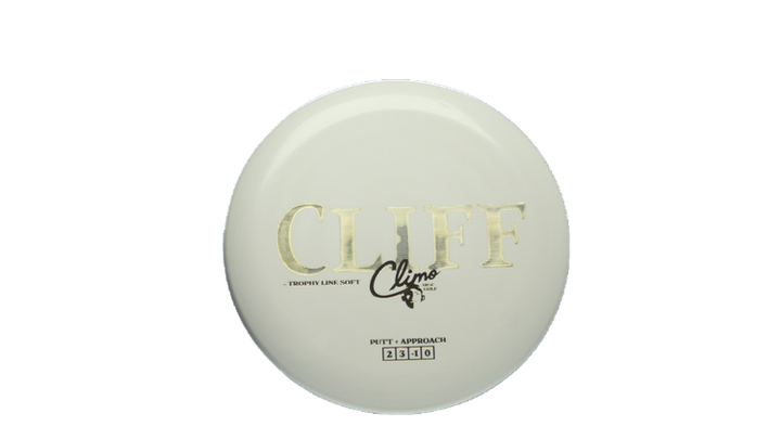 Climo Disc Golf Trophy Line Soft Cliff Putter Front View